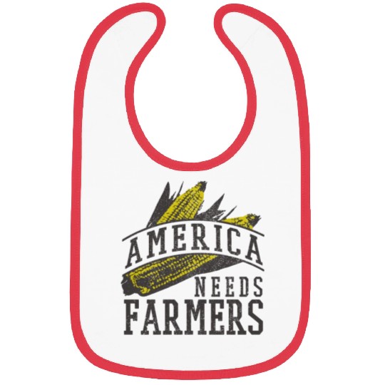 America Needs Farmers Bibs