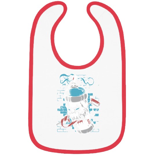 Graffiti Cartoon Bibs