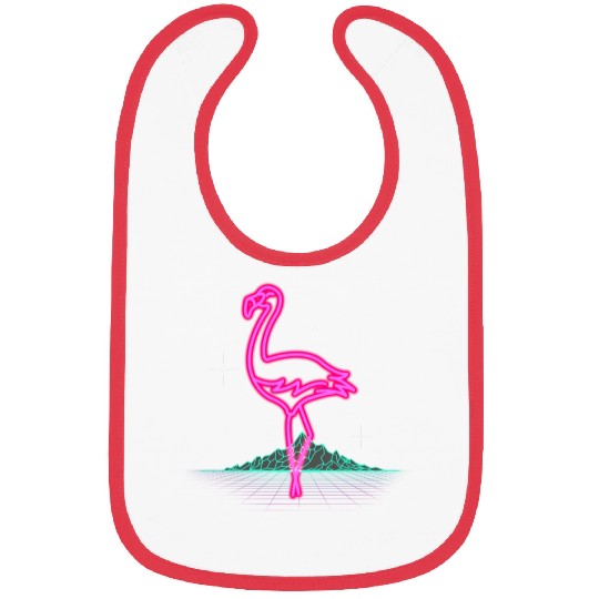Retro Flamingo Gift Idea Bibs