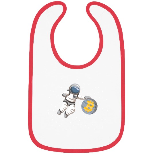 Astronaut Bitcoin Bibs