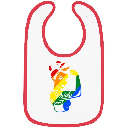 LGBT Gay Lesbian Rainbow Pride Trans Equality Bibs