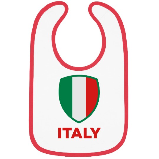 National Flag of Italy Bibs