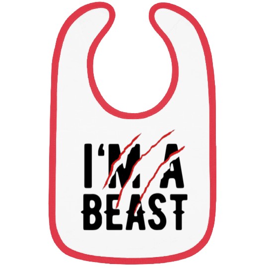 I’m a beast Bibs