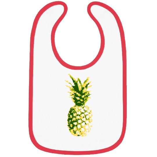Ananas Pineapple Fruit summer 2reborn CUBE Bibs