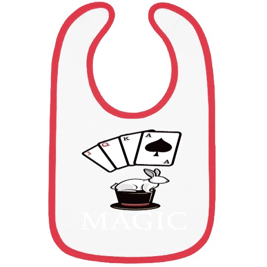 Magic Magic Magic Card Trick Bibs