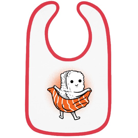 Sushi towel wipe gift Bibs