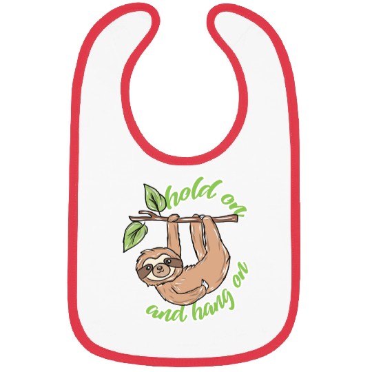 Sloth Animal Bibs