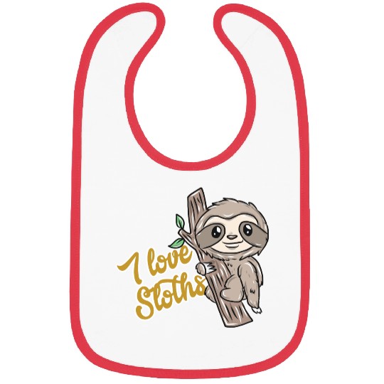 Sloth Bibs