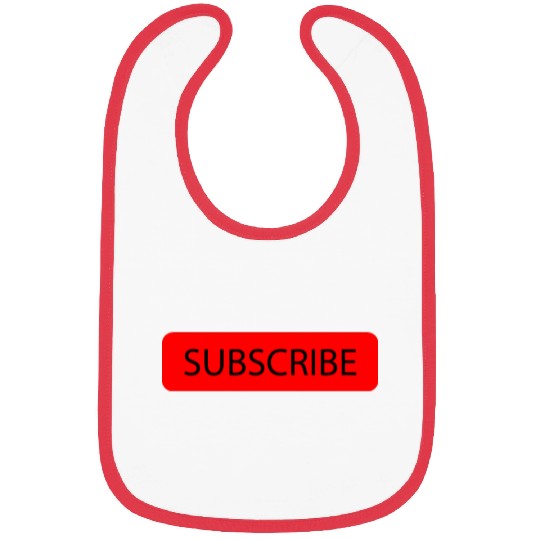 Youtube subscribe design Bibs