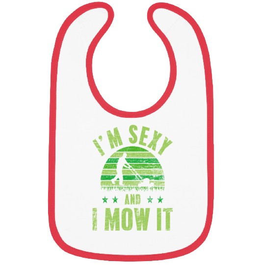 Lawn Mowing Sexy Bibs