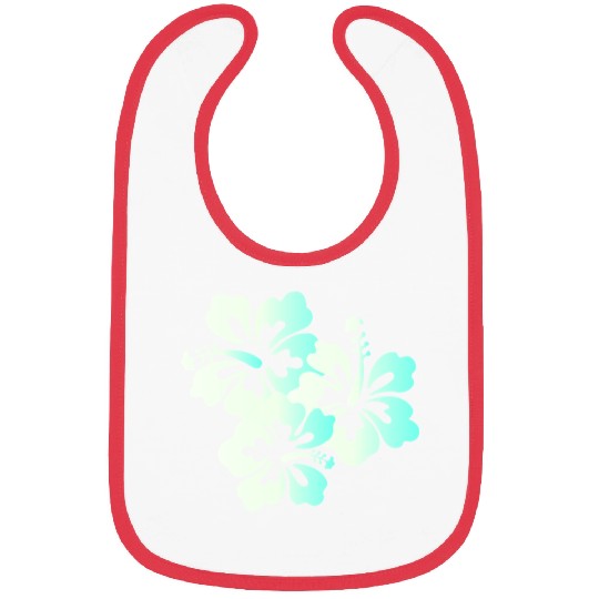 Hawaii Honolulu Boarder Surfer Tiki Summer Vacatio Bibs