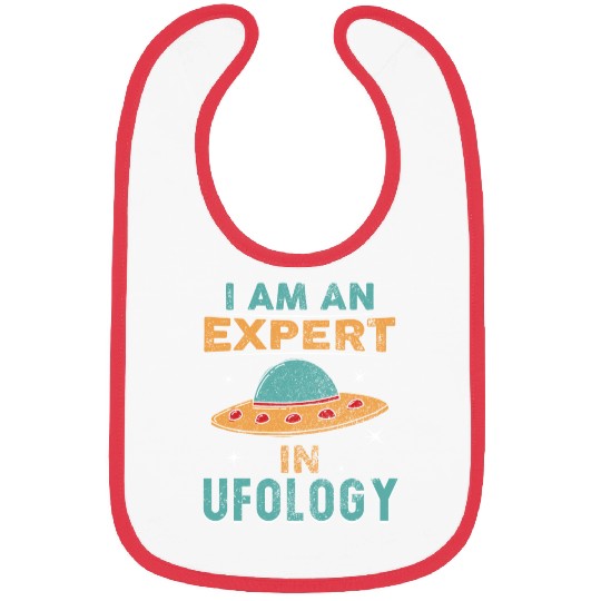 Alien UFO Expert Bibs