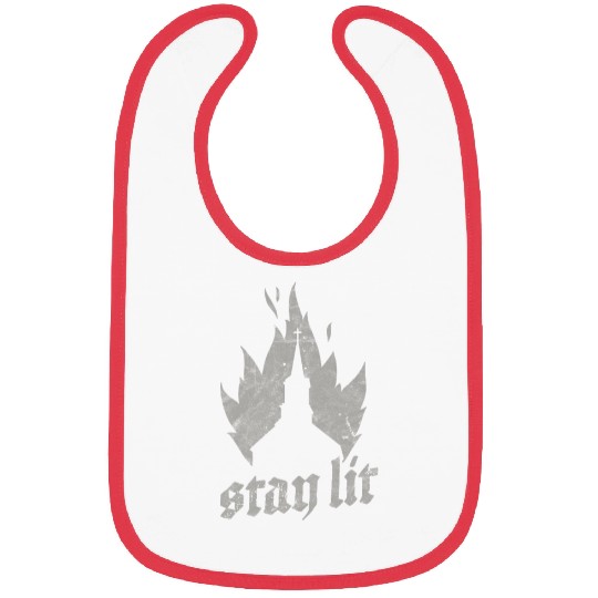 Occult Burning Church - Unholy Satanic Devil Bibs