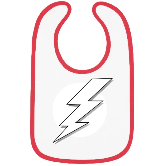 Lightning bolt Bibs