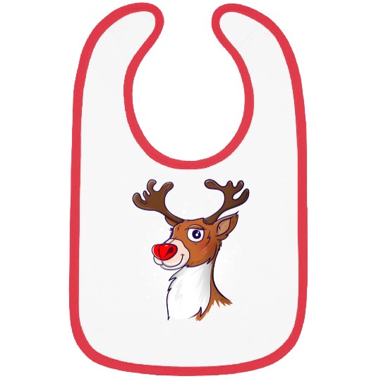 Rudolph The Red Nosed Reindeer Bibs