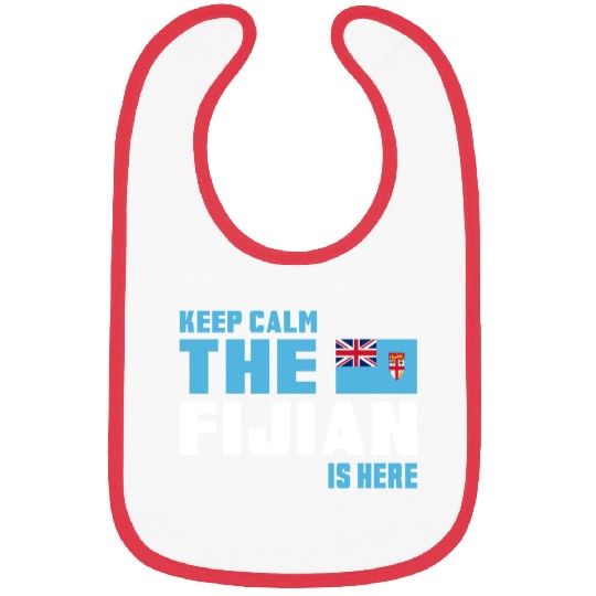 Keep Calm Fiji / Gift Flag Bibs