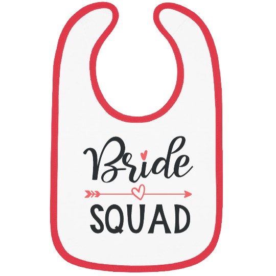 Bride Squad Bibs