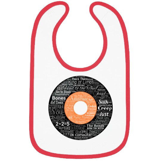 Radiohead Albums and Songs Bibs