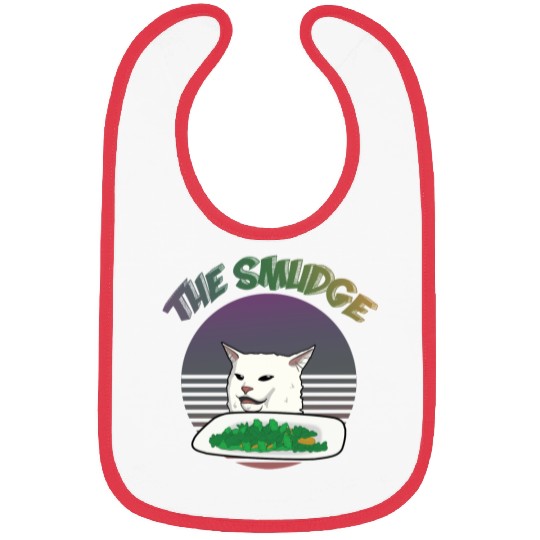 Smudge The Cat Meme Bibs
