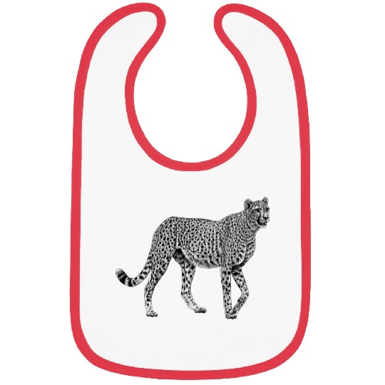Cheetah Bibs