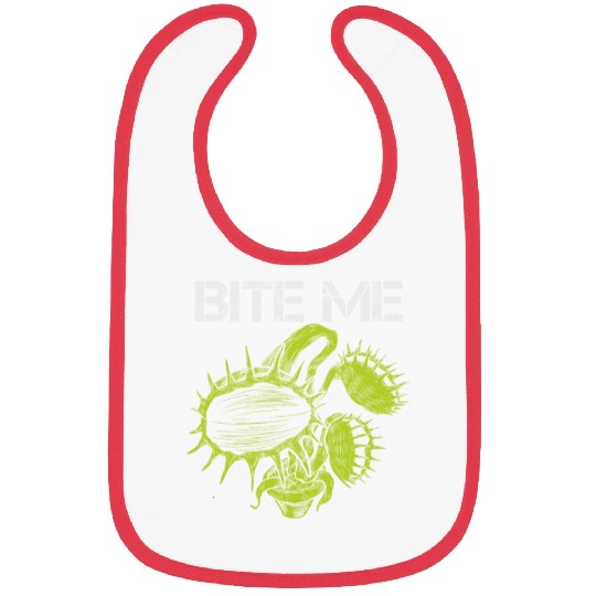 Carnivorous Plant Venus Fly Trap Lover Bite Me Bibs