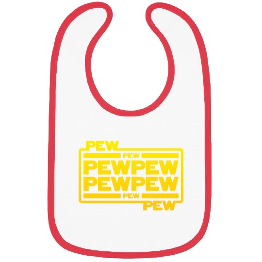 Pew Pew Pew Bibs
