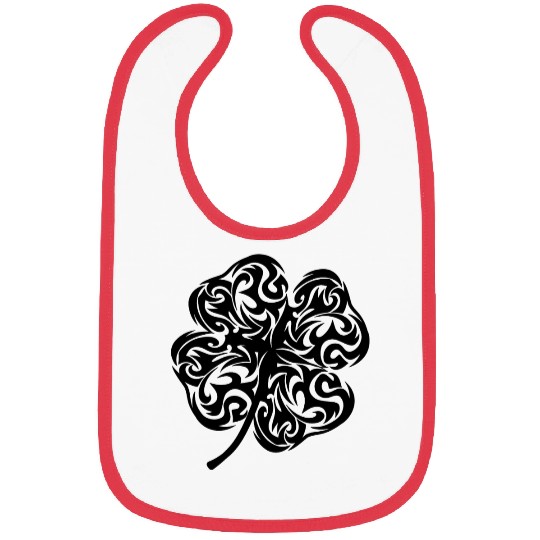 Irish Shamrock Four-leaf Lucky Clover Bibs