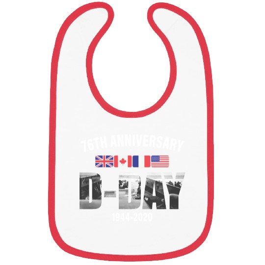 D-Day Normandy 76th Anniversary Bibs