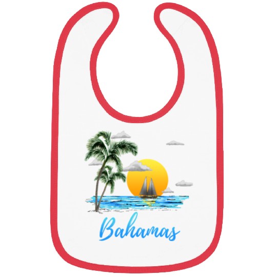 Bahamas Vacation Sailing Bibs