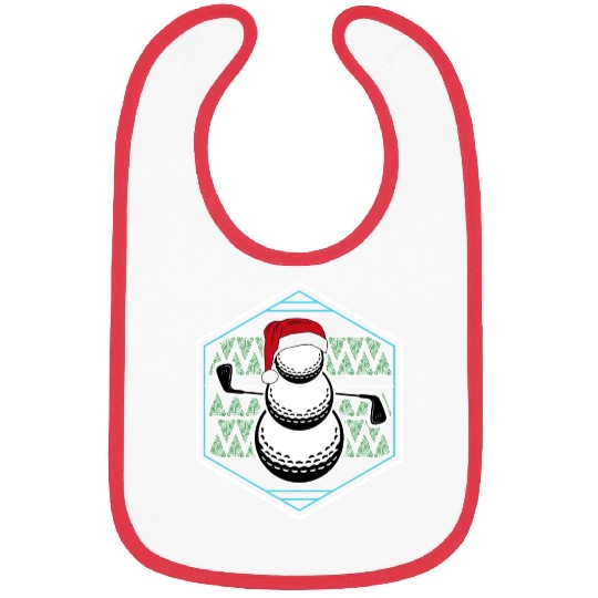 Golf Snowman, snow golf, golf Bibs