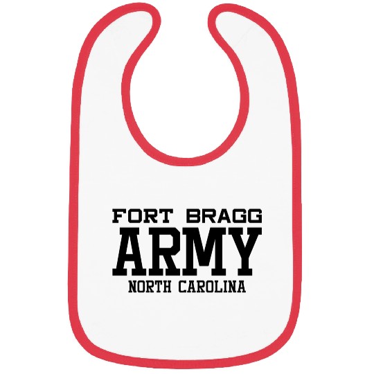 US Army Fort Bragg North Carolina Military Center Bibs