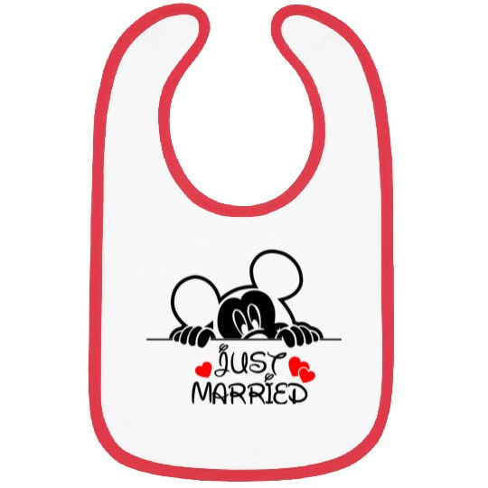 Just Married Bibs