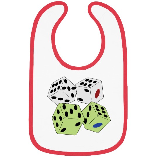 roll ludo dice Bibs