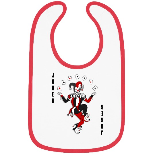 Joker Joggling Card Bibs