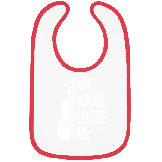 My Wand Chose Me Violin Gift Bibs