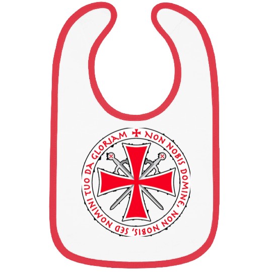 Knights Templar Cross Seal Bibs