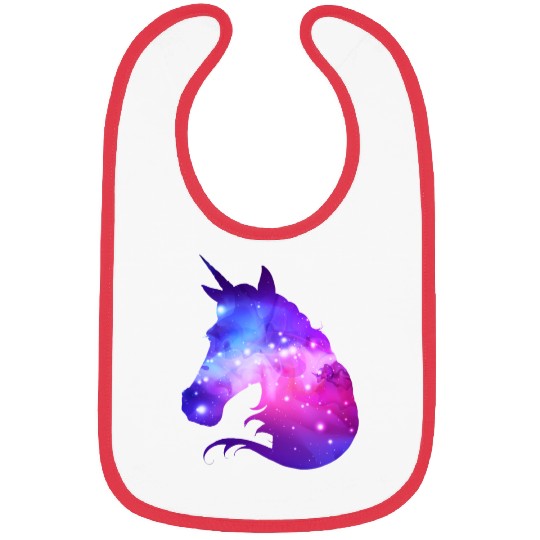 Galaxy Unicorn Bibs