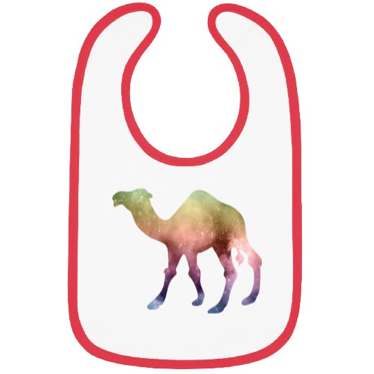 camel and galaxy nature Bibs