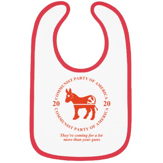 Communist Party of America Bibs
