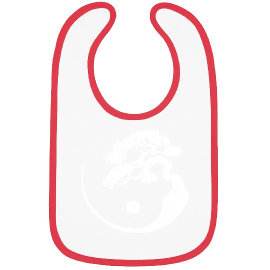 Bonsai Tree Yin Yang Vintage Bibs