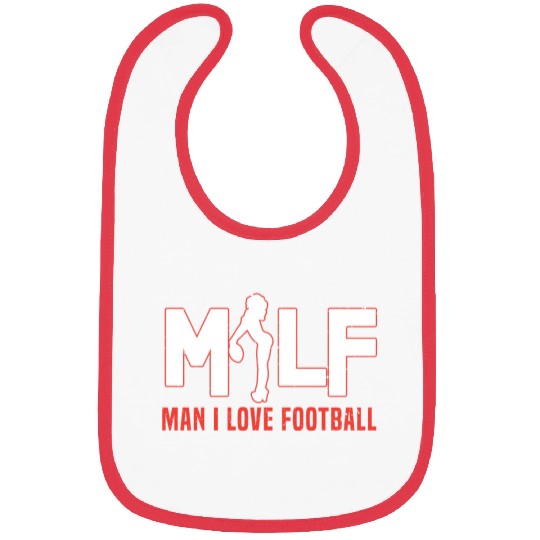 MILF - Man I Love Football Bibs