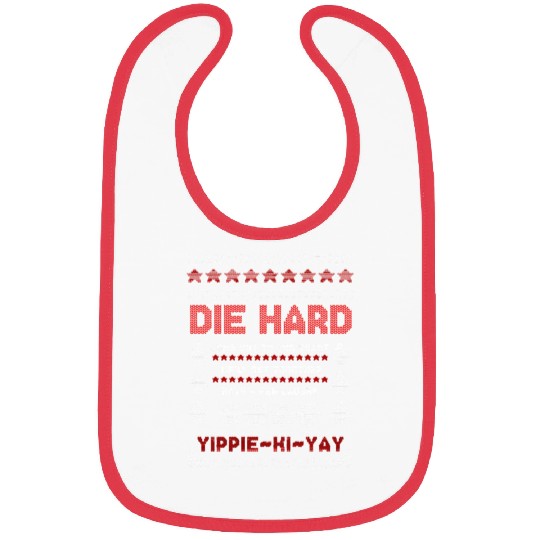 Die Hard Christmas Jumper Bibs