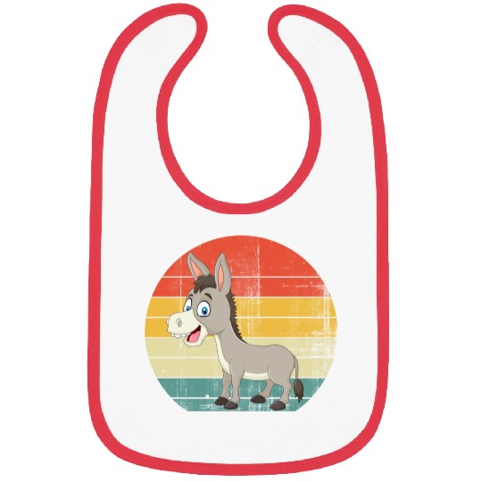 Cute Donkey Bibs