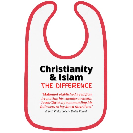 Christianity & Islam - The Difference Bibs
