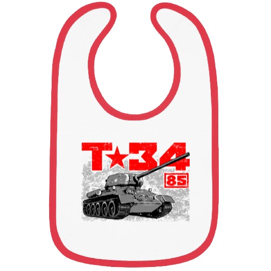 T-34-85 Soviet medium tank Bibs
