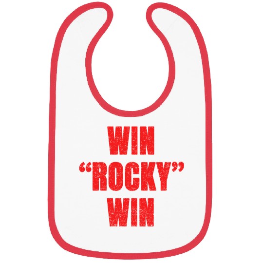 win rocky win Bibs inspired boxing Bibs