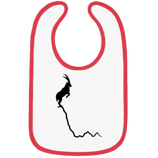 Mountain ibex, mountain goat Bibs