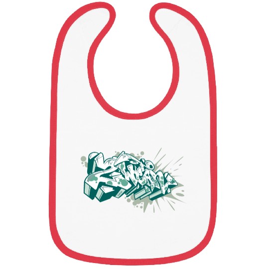 Graffiti Splash Bibs