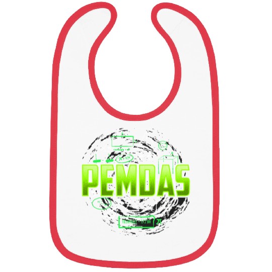 Pemdas Math Teacher Student Mathematics Bibs