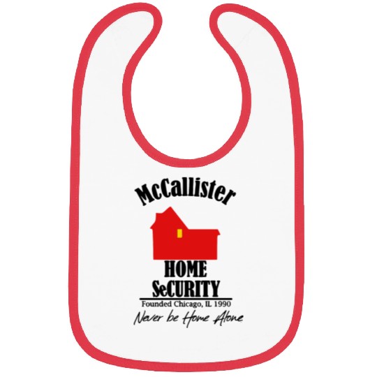 McCallister Home Security - Home Alone Gift Bibs